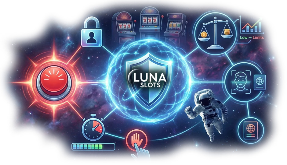 Sicherheit hat im Luna Slots Casino höchste Priorität